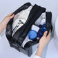 Simple Style Transparent Portable Travel Bag