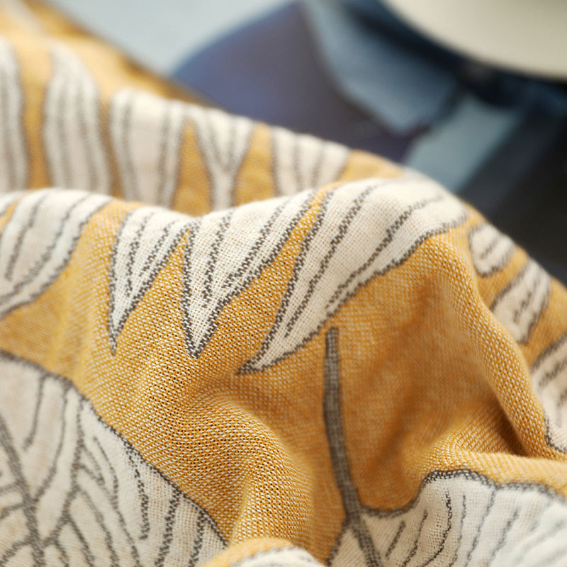 Pattern Gauze Reversible Quilt Breathable Throw - image 9