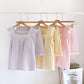 Ruffle Sleeve Gingham Cotton Pajama Set - image 0