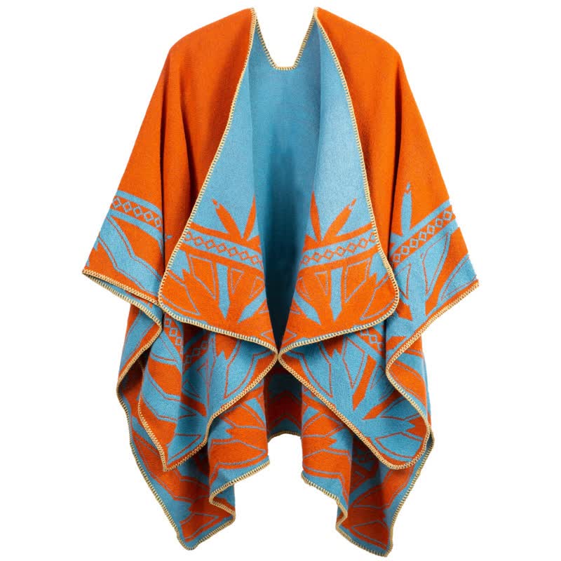 Luxurious Fashion Acrylic Shawl Cape