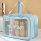 Simple Style Transparent Portable Travel Bag