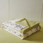 Fresh Floral Cotton Gauze Lightweight Quilt