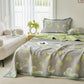 Fresh Style Ginkgo Leaf Pure Cotton Quilt