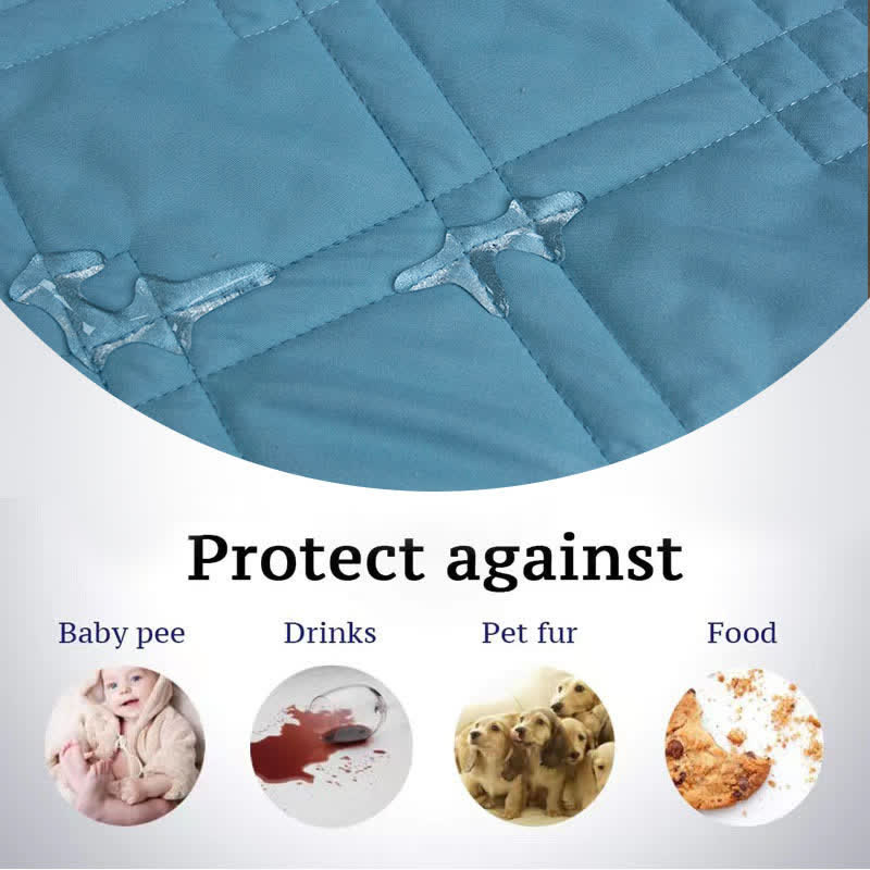 Solid Color Diamond Textured Waterproof Pet Pad