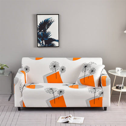 Geometry Dandelion Stretchable Sofa Slipcover