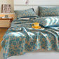 Premium Cotton Pastoral Style Flat Sheet