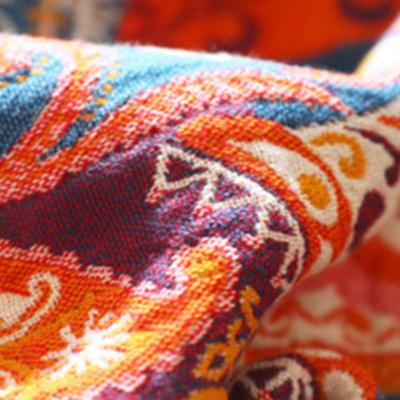 Dark Orange Comfy Reversible Cotton Quilt - image 6
