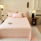 Pure Cotton Elegant Rose Soft Coverlet