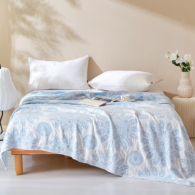 Pure Cotton Fresh Floral Comfy Quilt