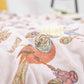 Cotton Gauze Floral & Bird Tassel Quilt