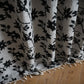 Rustic Rose Cotton Semi-shading Curtain