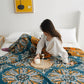 Flower Cotton Gauze Quilt Reversible Blanket - image 12