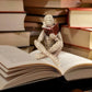 Reading Woman Thinker Statue Bookshelf Decoration - image 6