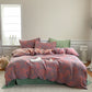 Lotus Pond Cotton Gauze Bedding Set (4PCS)