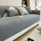 Solid Color Chenille Herringbone Sofa Cover