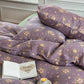 Cotton Gauze Elegant Floral Bedding Set (4PCS)