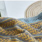 Ownkoti Yellow Bed Cotton Decorative Pillow Towel (2PCS) - image 7