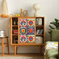 Bright Color Moroccan Peel and Stick Wall Sticker (10PCS)