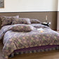 Double Layer Cotton Gauze Luxurious Bedding Set(4PCS)