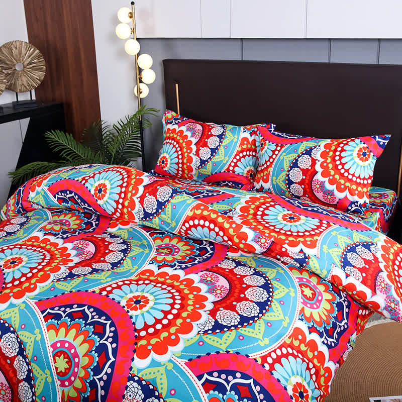 Chic Boho Ethnic Style Bedding Set(3PCS)