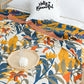 Goldenrod Flower Reversible Cotton Sofa Blanket - image 1