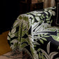 Vintage Rainforest Chenille Tassel Sofa Cover