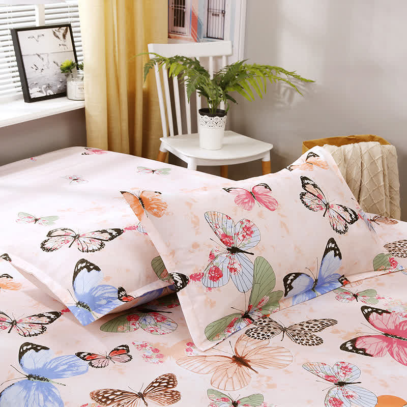 Rural Elegant Butterfly Soft Bedding