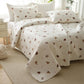 Quilted Cute Dog Pure Cotton Bedding