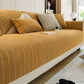 Solid Color Chenille Herringbone Sofa Cover