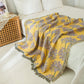 Rustic Agapanthus Tassel Blanket Tapestry