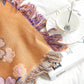 Blooming Flowers Soft Tassel Blanket