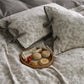 Floral Double Layer Cotton Gauze Bedding Set (4PCS)