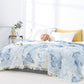 Fresh Style Cotton Gauze Butterfly Quilt