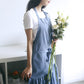 Solid Color Cotton Linen Adjustable Apron