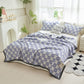 Cotton Gauze Maple Leaf Luxurious Quilt