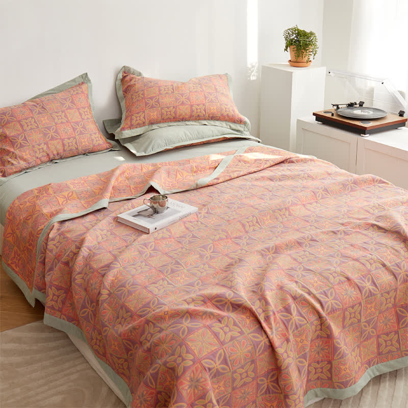 Pure Cotton Luxurious Retro Lightweight Quilt