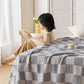 Modern Checkerboard Pure Cotton Breathable Quilt