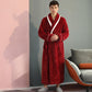 Thick Fleece Pajama Comfy Bathrobe - image 10