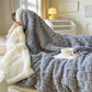 Love Print Warm Sherpa Fleece Blanket