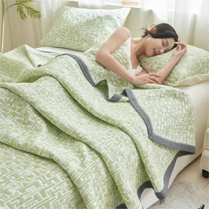 Modern Cotton Gauze Soft Summer Quilt