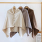 Solid Color Soft Flannel Shawl Blanket - image 3