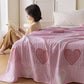 Lovely Heart Print Pure Cotton Gauze Quilt