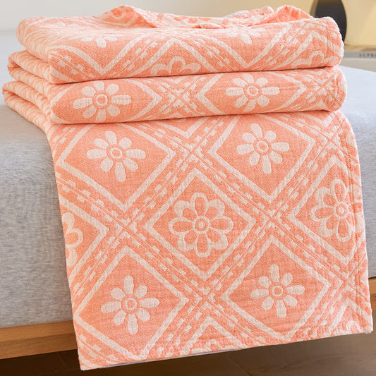 Cotton Gauze Jacquard Soft Summer Quilt