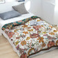 Ownkoti Luxuriant Flower Cotton Reversible Soft Quilt