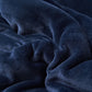 Solid Color Thick Double Velvet Throw Blanket