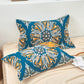 Ownkoti Bohemian Cotton Flower Pillow Towel (2PCS)