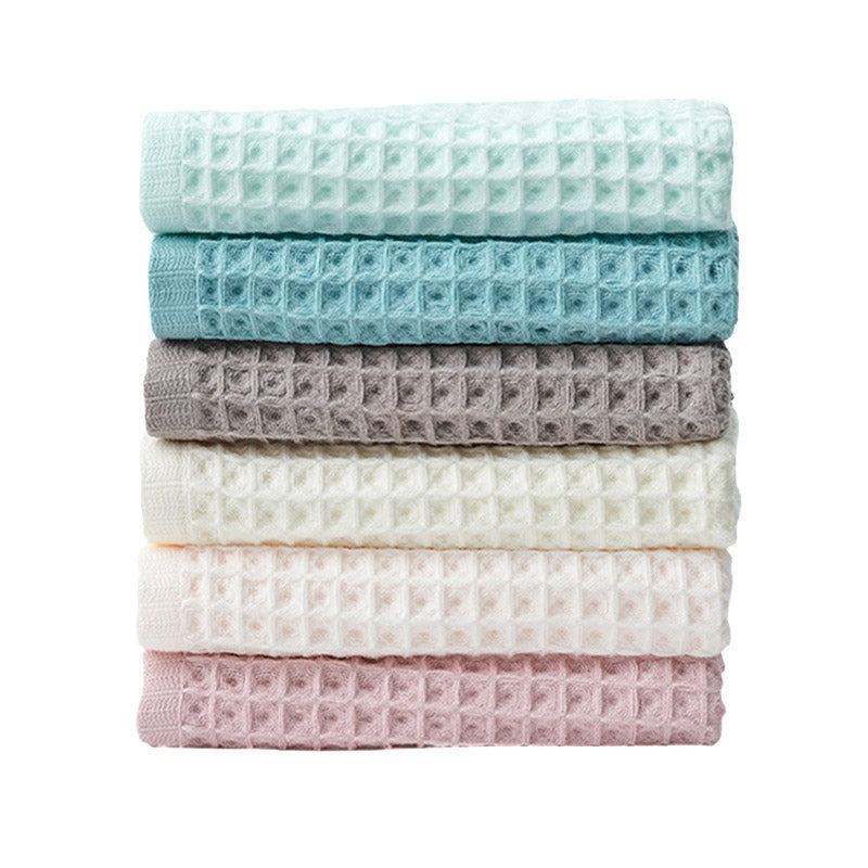 Ownkoti Simple Cotton Waffle Weave Towel (3PCS)