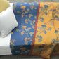 Ginkgo Leaf Jacquard Cotton Reversible Quilt