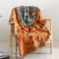 Vintage Throw Blanket Flower Sofa Cover