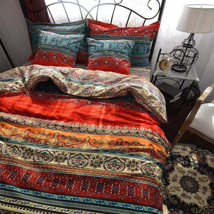 Boho Duvet Cover with Pillowcases